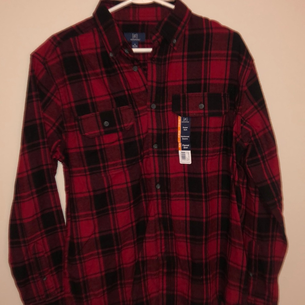 Flannel long sleeve shirt